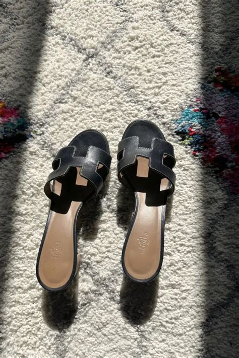 hermes oasis leather sandals fashionphile|Hermes oasis sandals dupe.